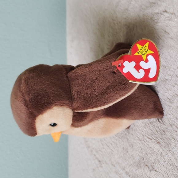 Hoot Owl 🦉 4th Gen Ty Beanie Baby Bird 🦉 Kids Toy Collectible NWT, PVC Pellets - Picture 11 of 11